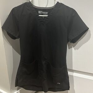 XS Greys Anatomy 2 pocket scrub top.